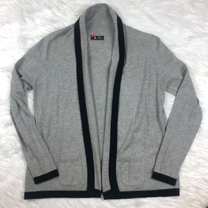 SINEQUANONE Paris Open Front Cardigan Sweater